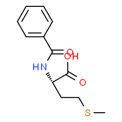 ChemSpider 2D Image | Benzoyl-DL-methionine | C12H15NO3S