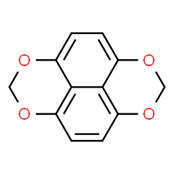 ChemSpider 2D Image | naphtho[1,8-de:4,5-d'e']bis[1,3]dioxin | C12H8O4