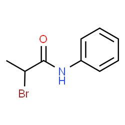 ChemSpider 2D Image | 2-Bromo-N-phenylpropanamide | C9H10BrNO