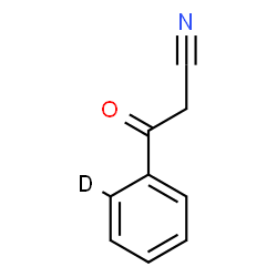 ChemSpider 2D Image | 3-(2-deuteriophenyl)-3-oxo-propanenitrile | C9H6DNO