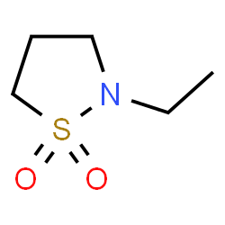 ChemSpider 2D Image | 2-ethylisothiazolidine 1,1-dioxide | C5H11NO2S
