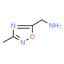 ChemSpider 2D Image | 1,2,4-oxadiazole-5-methanamine, 3-methyl- | C4H7N3O