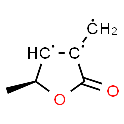 ChemSpider 2D Image | (5S)-3,5-dimethyl-5H-furan-2-one | C6H7O2