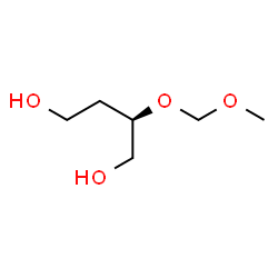 ChemSpider 2D Image | (2R)-2-(Methoxymethoxy)-1,4-butanediol | C6H14O4