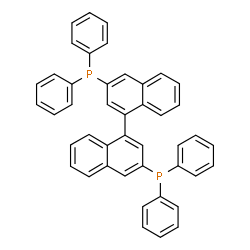 ChemSpider 2D Image | 1,1'-Binaphthalene-3,3'-diylbis(diphenylphosphine) | C44H32P2