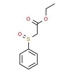 ChemSpider 2D Image | Ethyl (phenylsulfinyl)acetate | C10H12O3S