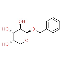 ChemSpider 2D Image | BENZYL B-D-ARABINOPYRANOSIDE | C12H16O5