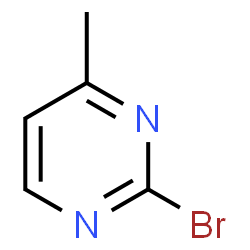 ChemSpider 2D Image | 2-Bromo-4-methylpyrimidine | C5H5BrN2