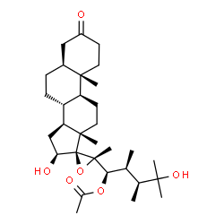 ChemSpider 2D Image | hippuristerone H | C31H50O6