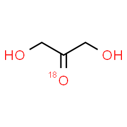 ChemSpider 2D Image | 1,3-Dihydroxy-2-propan(~18~O)one | C3H6O218O