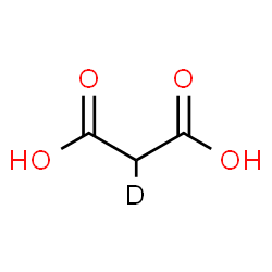 ChemSpider 2D Image | (2-~2~H_1_)Propanedioic acid | C3H3DO4