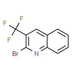 ChemSpider 2D Image | 2-Bromo-3-(trifluoromethyl)quinoline | C10H5BrF3N