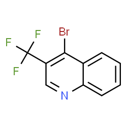 ChemSpider 2D Image | 4-Bromo-3-(trifluoromethyl)quinoline | C10H5BrF3N