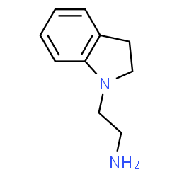 ChemSpider 2D Image | 2-(indolin-1-yl)ethanamine | C10H14N2