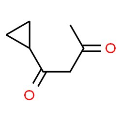 ChemSpider 2D Image | 1-Cyclopropyl-1,3-butanedione | C7H10O2