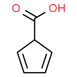 ChemSpider 2D Image | 2,4-Cyclopentadiene-1-carboxylic acid | C6H6O2