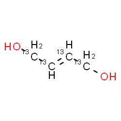 ChemSpider 2D Image | (2E)-(~13~C_4_)-2-Butene-1,4-diol | 13C4H8O2