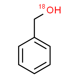 ChemSpider 2D Image | Phenylmethan(~18~O)ol | C7H818O