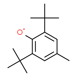ChemSpider 2D Image | [4-Methyl-2,6-bis(2-methyl-2-propanyl)phenyl]oxidanyl | C15H23O