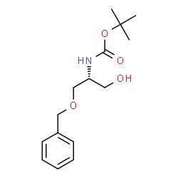 ChemSpider 2D Image | Boc-O-benzyl-L-serinol | C15H23NO4