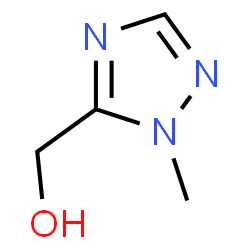 ChemSpider 2D Image | (1-Methyl-1H-1,2,4-triazol-5-yl)methanol | C4H7N3O