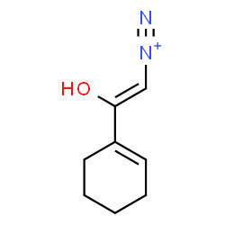 ChemSpider 2D Image | (Z)-2-(1-Cyclohexen-1-yl)-2-hydroxyethenediazonium | C8H11N2O