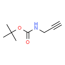 ChemSpider 2D Image | N-Boc-propargylamine | C8H13NO2
