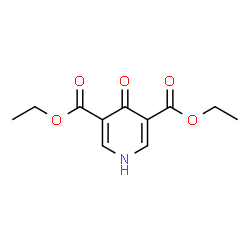ChemSpider 2D Image | Diethyl 4-oxo-1,4-dihydro-3,5-pyridinedicarboxylate | C11H13NO5