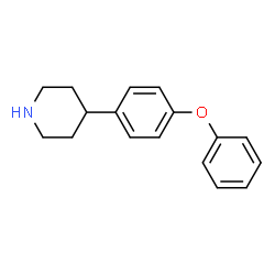 ChemSpider 2D Image | 4-(4-Phenoxyphenyl)piperidine | C17H19NO