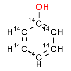 ChemSpider 2D Image | (~14~C_6_)Phenol | 14C6H6O