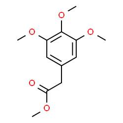 ChemSpider 2D Image | Methyl (3,4,5-trimethoxyphenyl)acetate | C12H16O5