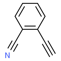 ChemSpider 2D Image | 2-Ethynylbenzonitrile | C9H5N