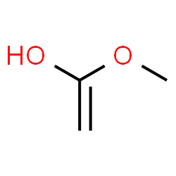 ChemSpider 2D Image | 1-Methoxyethenol | C3H6O2