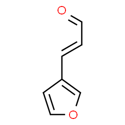 ChemSpider 2D Image | (2E)-3-(3-Furyl)acrylaldehyde | C7H6O2