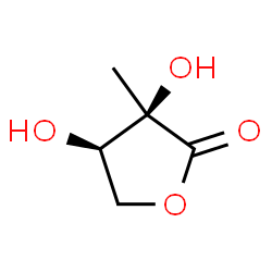 ChemSpider 2D Image | 2-C-Methyl-D-erythrono-1,4-lactone | C5H8O4