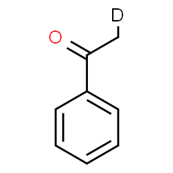 ChemSpider 2D Image | 1-Phenyl(2-~2~H_1_)ethanone | C8H7DO