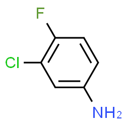 ChemSpider 2D Image | 3-Chloro-4-fluoroaniline | C6H5ClFN