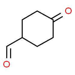 ChemSpider 2D Image | 4-Oxocyclohexanecarbaldehyde | C7H10O2