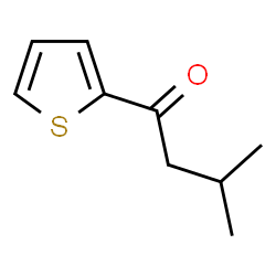 ChemSpider 2D Image | 3-Methyl-1-(2-thienyl)-1-butanone | C9H12OS