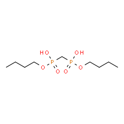 ChemSpider 2D Image | Dibutyl methylenebis[hydrogen (phosphonate)] | C9H22O6P2