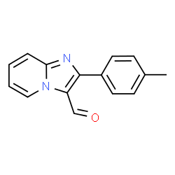 ChemSpider 2D Image | 2-p-Tolyl-imidazo[1,2-a]pyridine-3-carbaldehyde | C15H12N2O