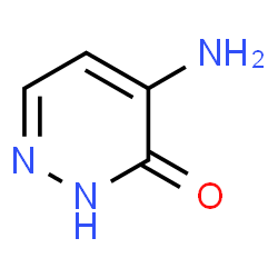 ChemSpider 2D Image | aminopyridazinone | C4H5N3O