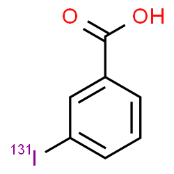 ChemSpider 2D Image | 3-(~131~I)Iodobenzoic acid | C7H5131IO2