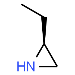 ChemSpider 2D Image | (2S)-2-Ethylaziridine | C4H9N