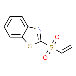 ChemSpider 2D Image | 2-(Vinylsulfonyl)-1,3-benzothiazole | C9H7NO2S2