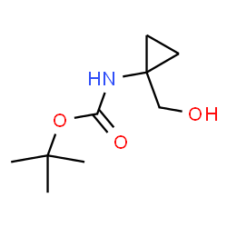 ChemSpider 2D Image | Boc-1-Aminocyclopropylmethanol | C9H17NO3