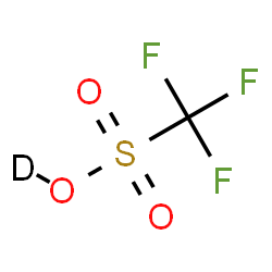 ChemSpider 2D Image | Trifluoromethane(~2~H)sulfonic acid | CDF3O3S