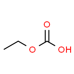 ChemSpider 2D Image | Ethyl hydrogen carbonate | C3H6O3