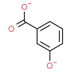 ChemSpider 2D Image | 3-Oxidobenzoate | C7H4O3