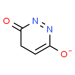 ChemSpider 2D Image | 6-Oxo-5,6-dihydro-3-pyridazinolate | C4H3N2O2
